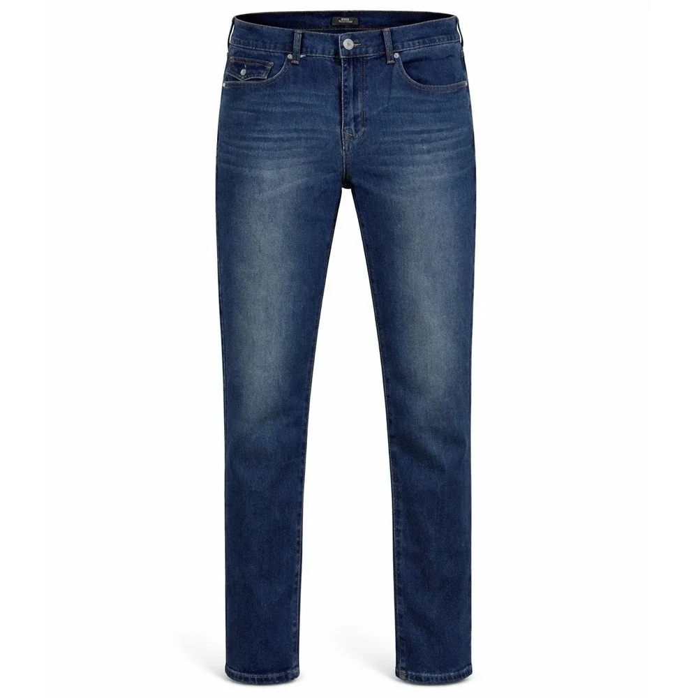 True Religion Men's Rocco Relaxed Skinny Jeans‎ Dark Woodland Wash 36x32 NWT